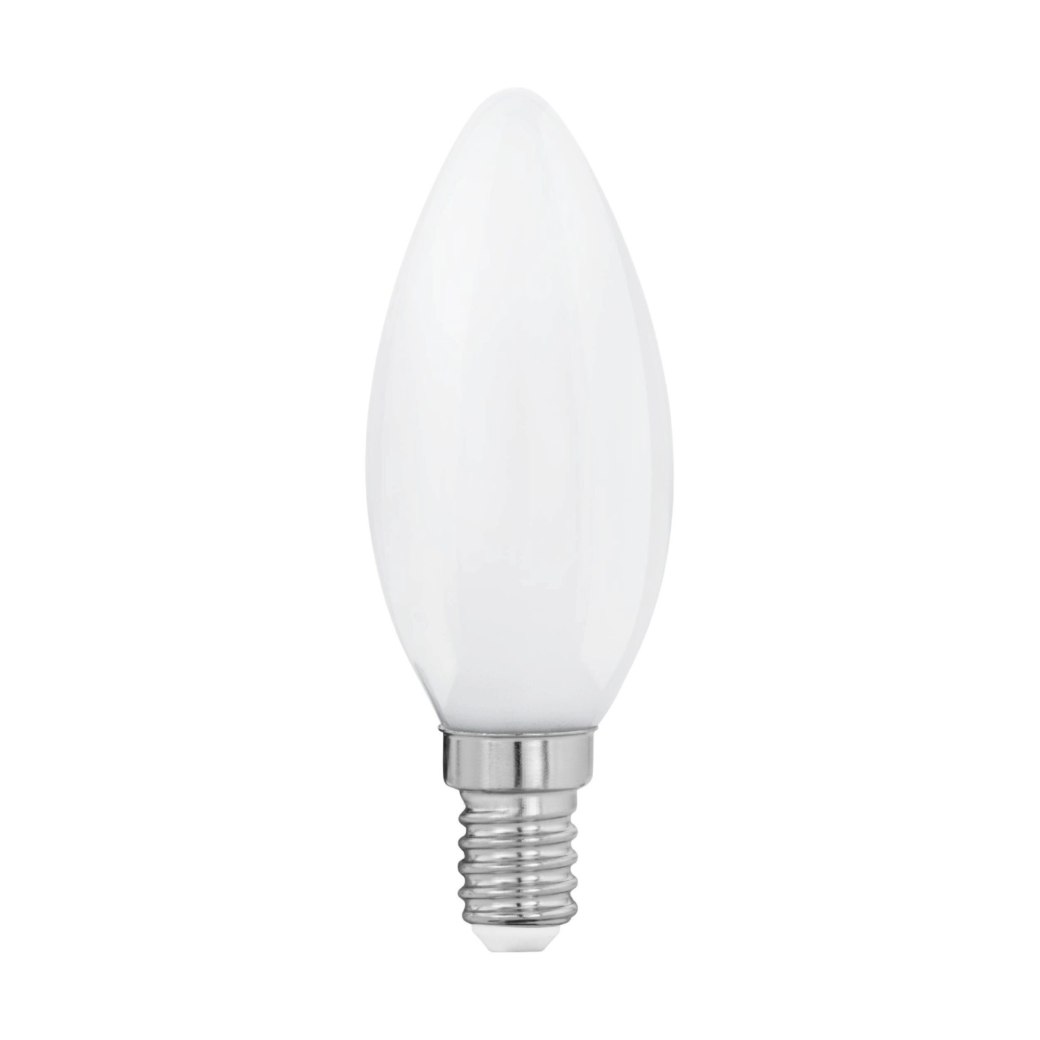EGLO LED žárovka E14 C35 4W 470lm 2700K pr. 35 x 98 mm, opálová
