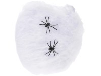 Koopman Roztažitelná nylonová pavučina se 2 černými pavouky