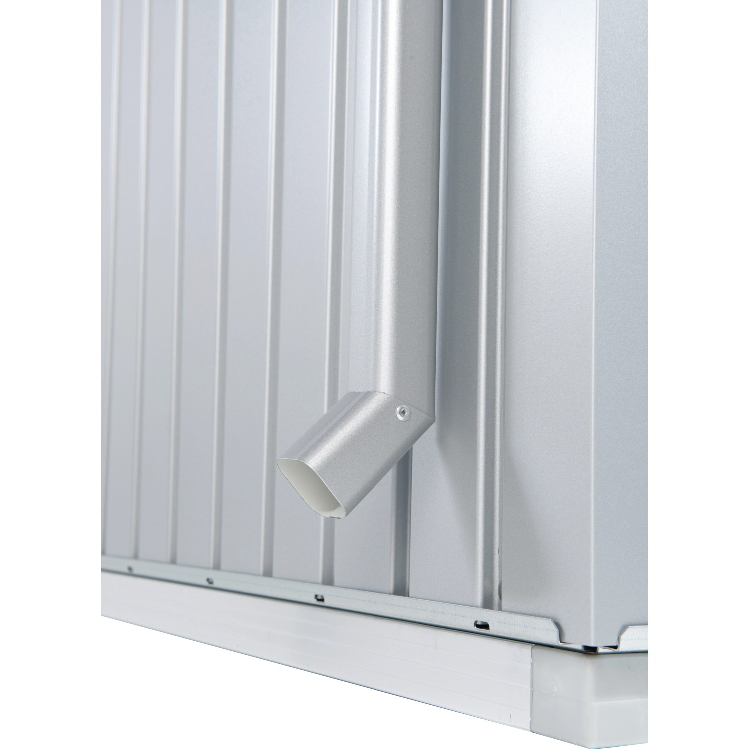 Biohort Sada dešťových svodů pro HighLine, stříbrná