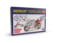 Merkur Dětská kovová stavebnice 011 Motocykl, 230 dílků