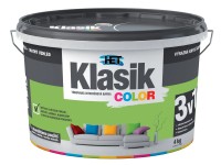 HET Klasik COLOR Tónovaná interiérová barva KC 0573 zelená olivová, 4 kg