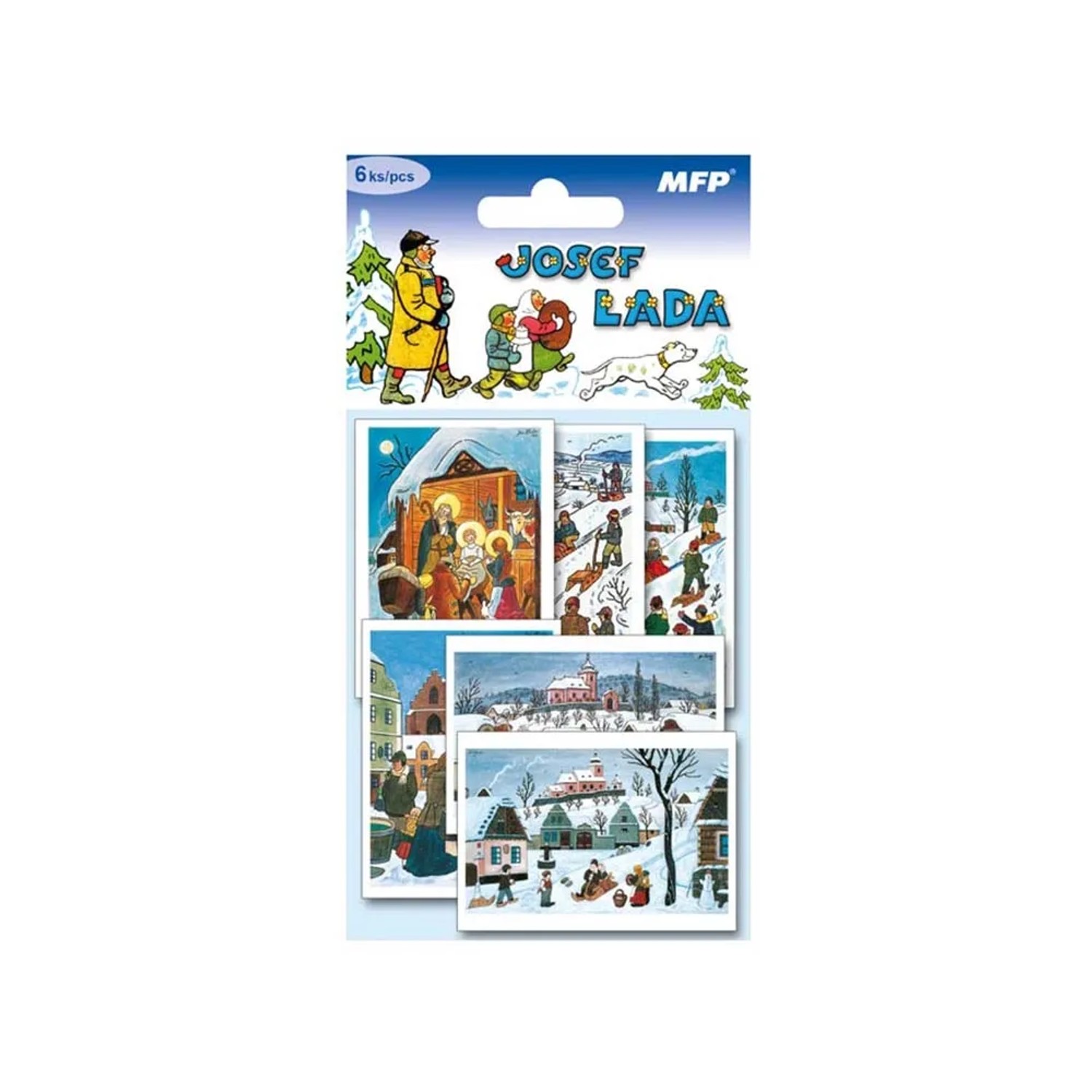 Jmenovky na dárky Josef Lada