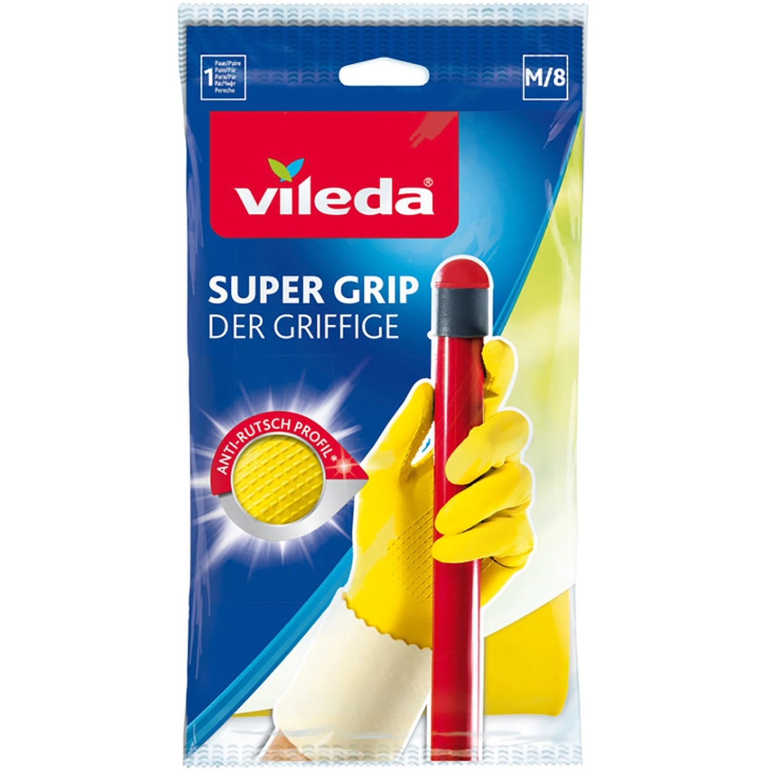 Vileda Neklouzavé rukavice Universal Grip M