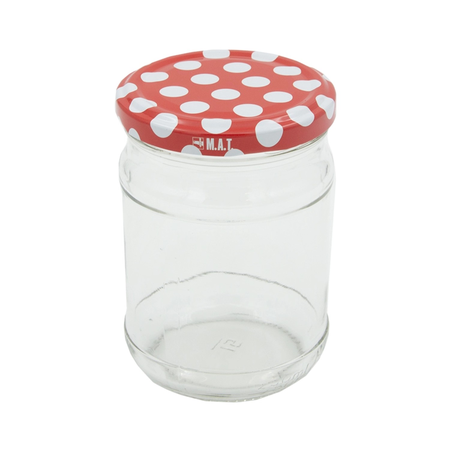 Zavařovací sklenice Twist 66, 250 ml + víčka Tečka (10 ks)