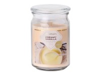Emocio Svíčka ve skle Creamy Vanilla 93 x 142 mm