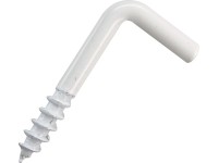 D.I.P. Skoba s vrutem, lakovaná, 5 ks, 35 x 15 x 3 mm