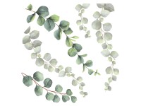 Crearreda Samolepicí dekorace 54120 motiv eukalyptus, vel. M Crearreda Samolepicí dekorace 54120 motiv eukalyptus, vel. M