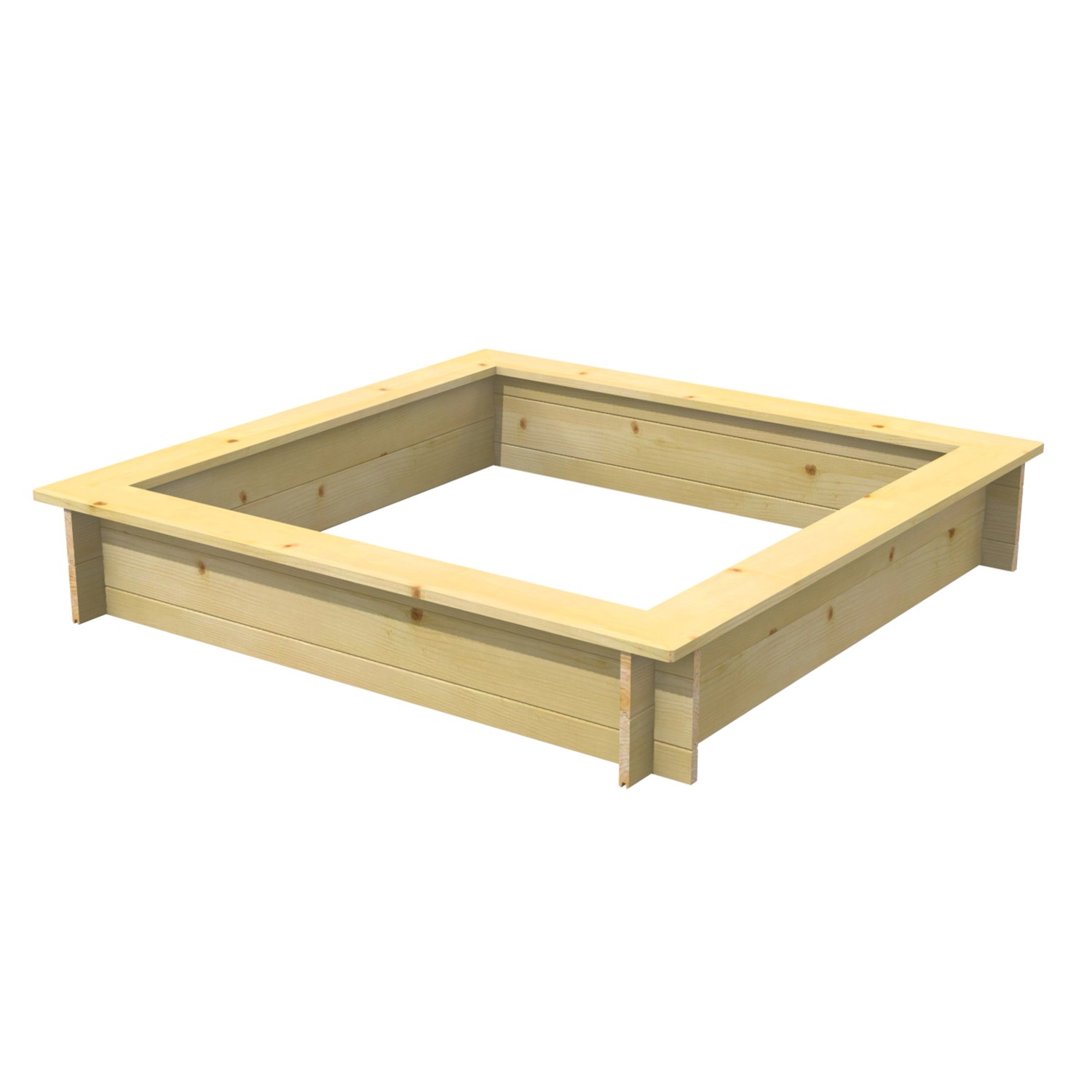 Maone Dřevěné pískoviště BOREK 1, 120 x 120 cm