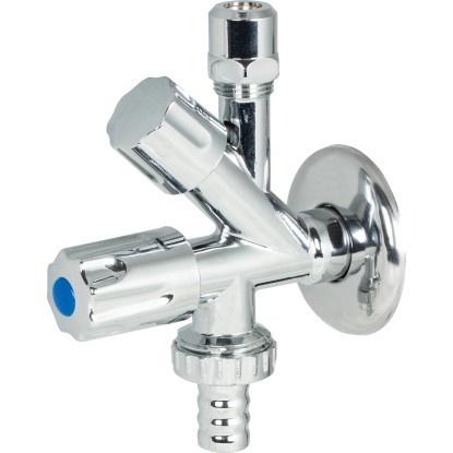 OBI Ventil pro pračku hadicové šroubení rohový ventil 21 mm (R 1/2) x 10 x 20 mm