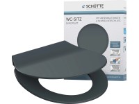 Eisl WC sedátko Slim Anthrazit duroplast s automatickým sklápěním a rychloupínán Eisl WC sedátko Slim Anthrazit duroplast s automatickým sklápěním a rychloupínán