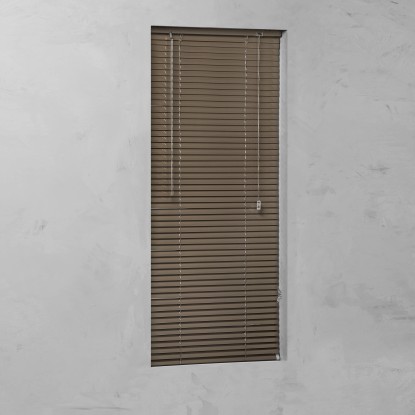 Hliníková žaluzie Venetian moka 25 mm, 60 x 175 cm
