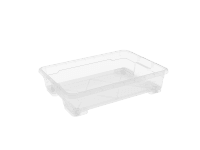 Santos Úložný box pod postel, transparentní, 52,5 l