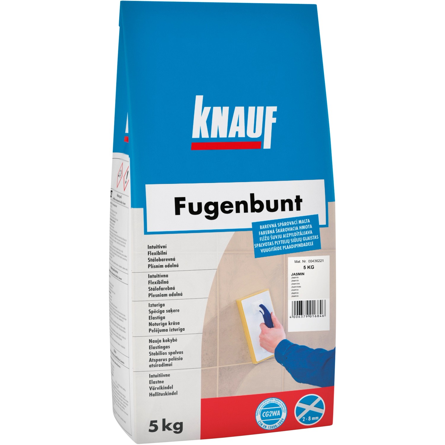 Spárovací hmota Knauf Fugenbunt jasmínová 5 kg