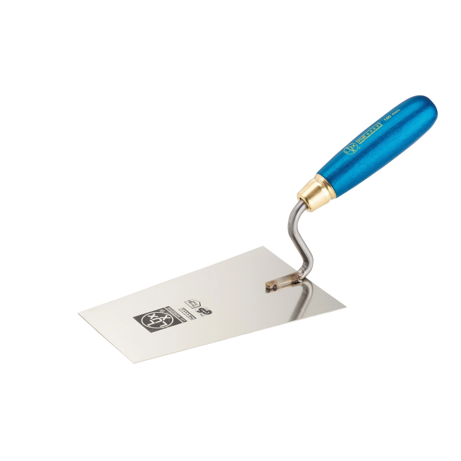 LUX Štukatérská  /  zednická lžíce nerezová 180 mm Classic