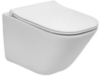 Roca Závěsné WC Gap Square Compacto Rimless + sedátko SLIM SoftClose