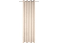 Závěs s oky Savona, len, 245 x 135 cm