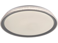 Just Light. Stropní LED svítidlo Lolasmart-Kari stříbrné Just Light. Stropní LED svítidlo Lolasmart-Kari stříbrné