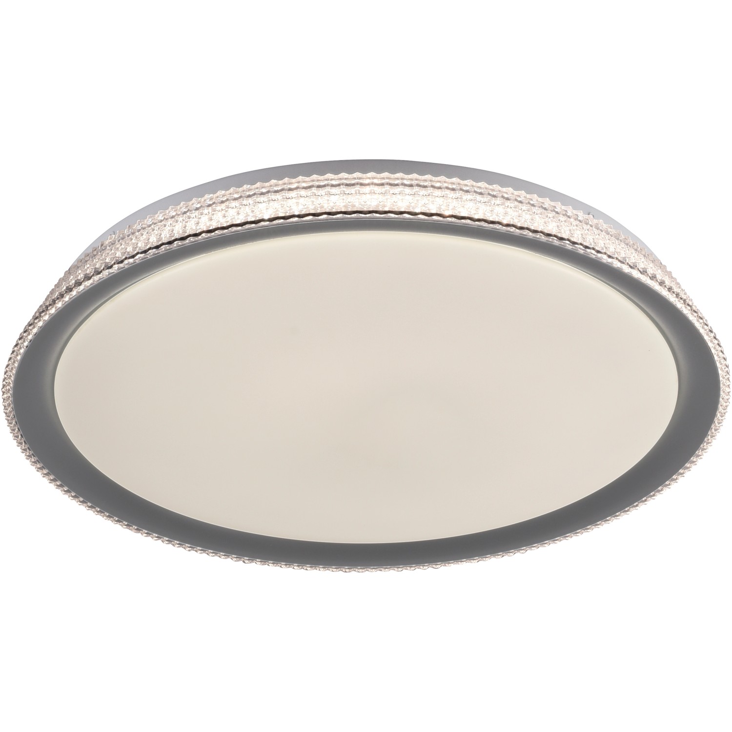 Just Light. Stropní LED svítidlo Lolasmart-Kari stříbrné