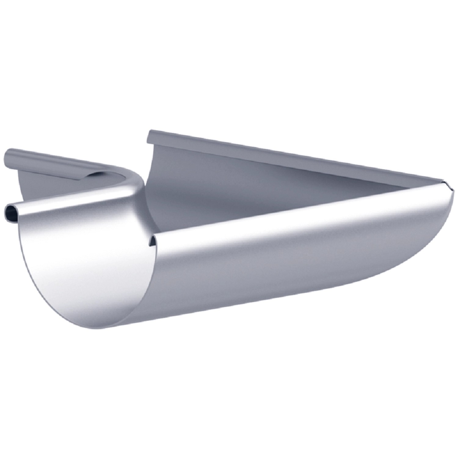 COVERNIT Pozinkovaný roh žlabu vnější, systém 250/80