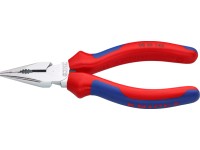 Knipex Kombinované úzké ploché kleště, chromované, vícesložkové návleky, 145 mm