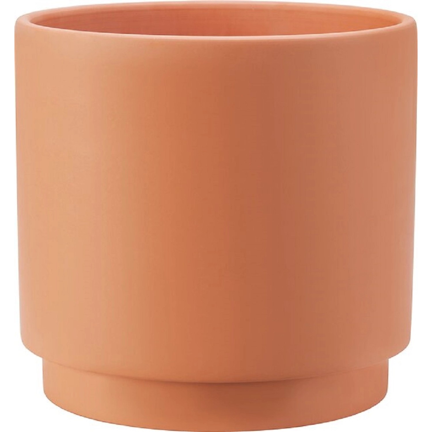 Obal na květináč kulatý, terakota 16,5 x 15,5 cm