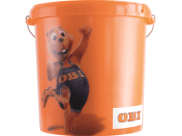 OBI Kbelík s uchem XXL oranžový 40 l