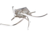 Just Light. Stropní LED světlo LOLAsmart Swing RGB+2700-5000K+ovl., 69 x 17 cm Just Light. Stropní LED světlo LOLAsmart Swing RGB+2700-5000K+ovl., 69 x 17 cm