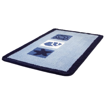 Kleine Wolke Koupelnová předložka Beach azurová 60 x 100 cm