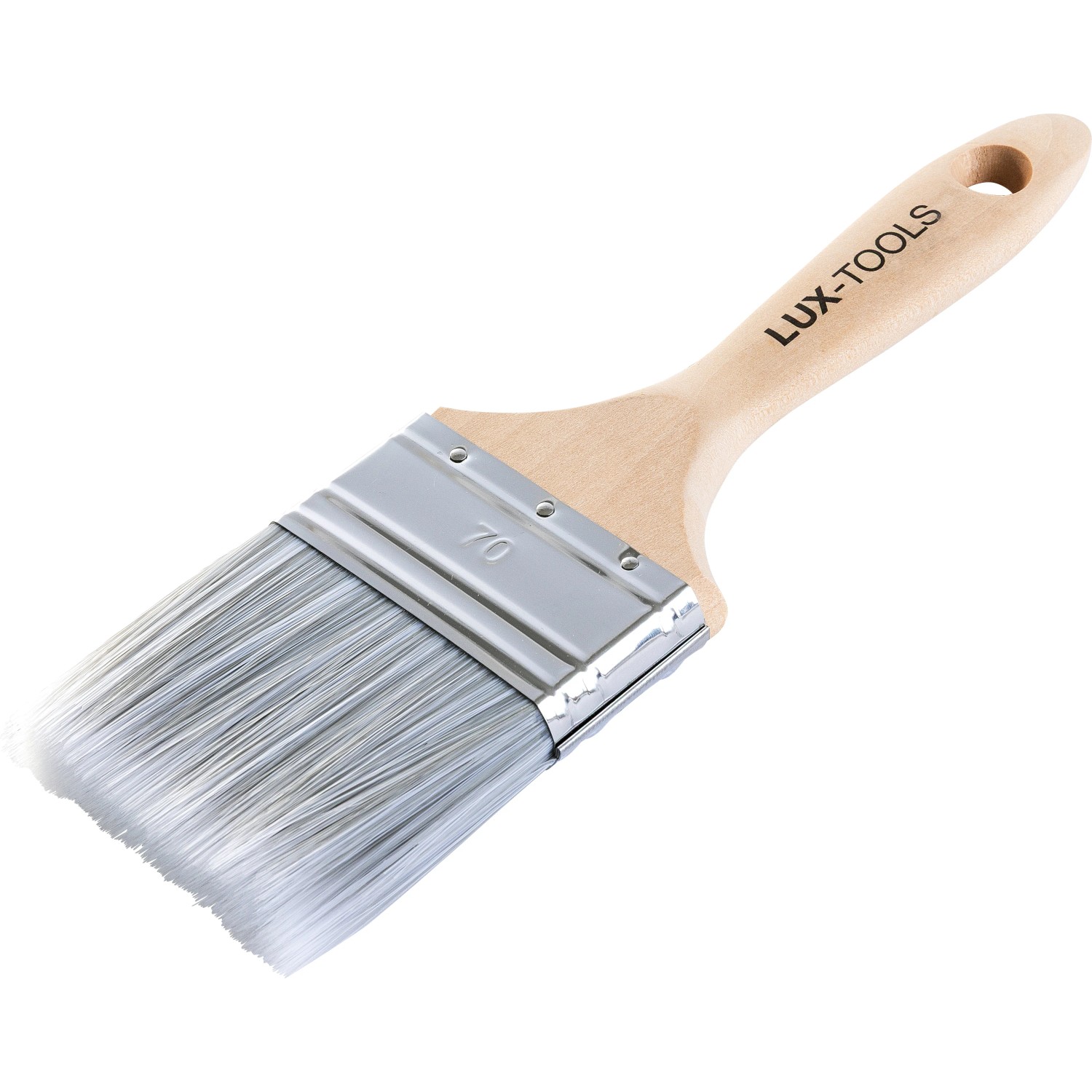 LUX-TOOLS PRO Plochý štětec pro barva a laky na bázi rozpouštědel 70 mm