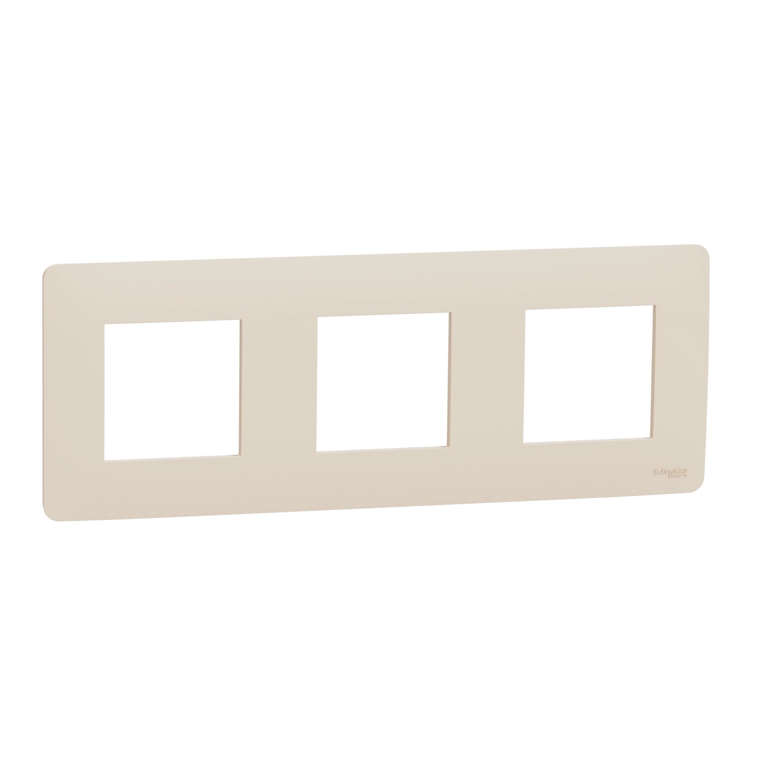 Schneider Electric Krycí rámeček 3-násobný Unica Studio, béžová