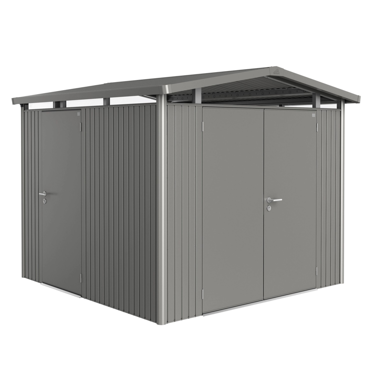 Biohort Přídavné dvoukřídlé dveře pro HighLine, Panorama, AvantGarde křemen.šedé