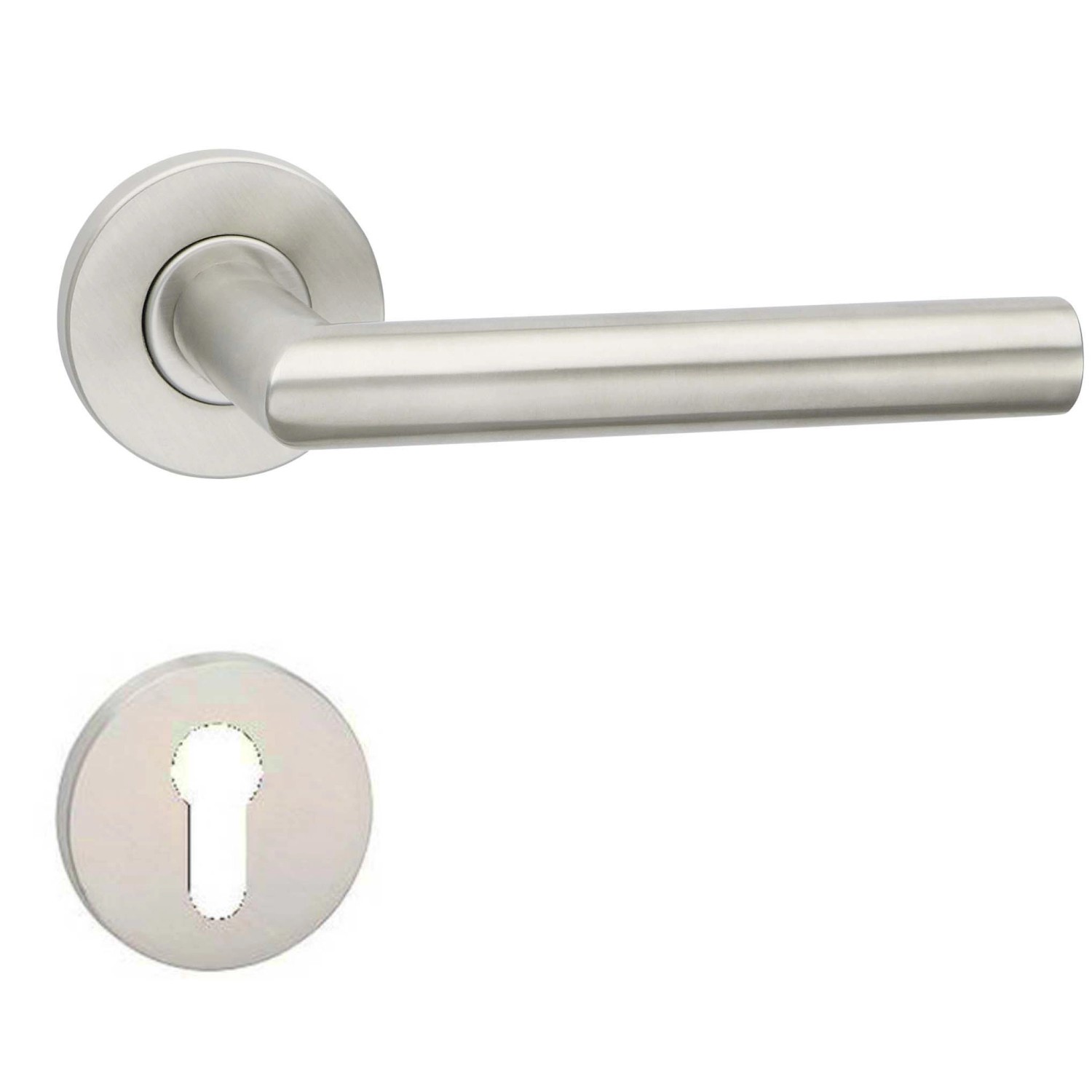 COBRA Rozetové dveřní kování VISION-R PZ nerez