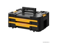 DeWALT Kufr TSTAK IV DWST1-70706 s mělkými zásuvkami, 44 x 31,4 x 17,6 cm