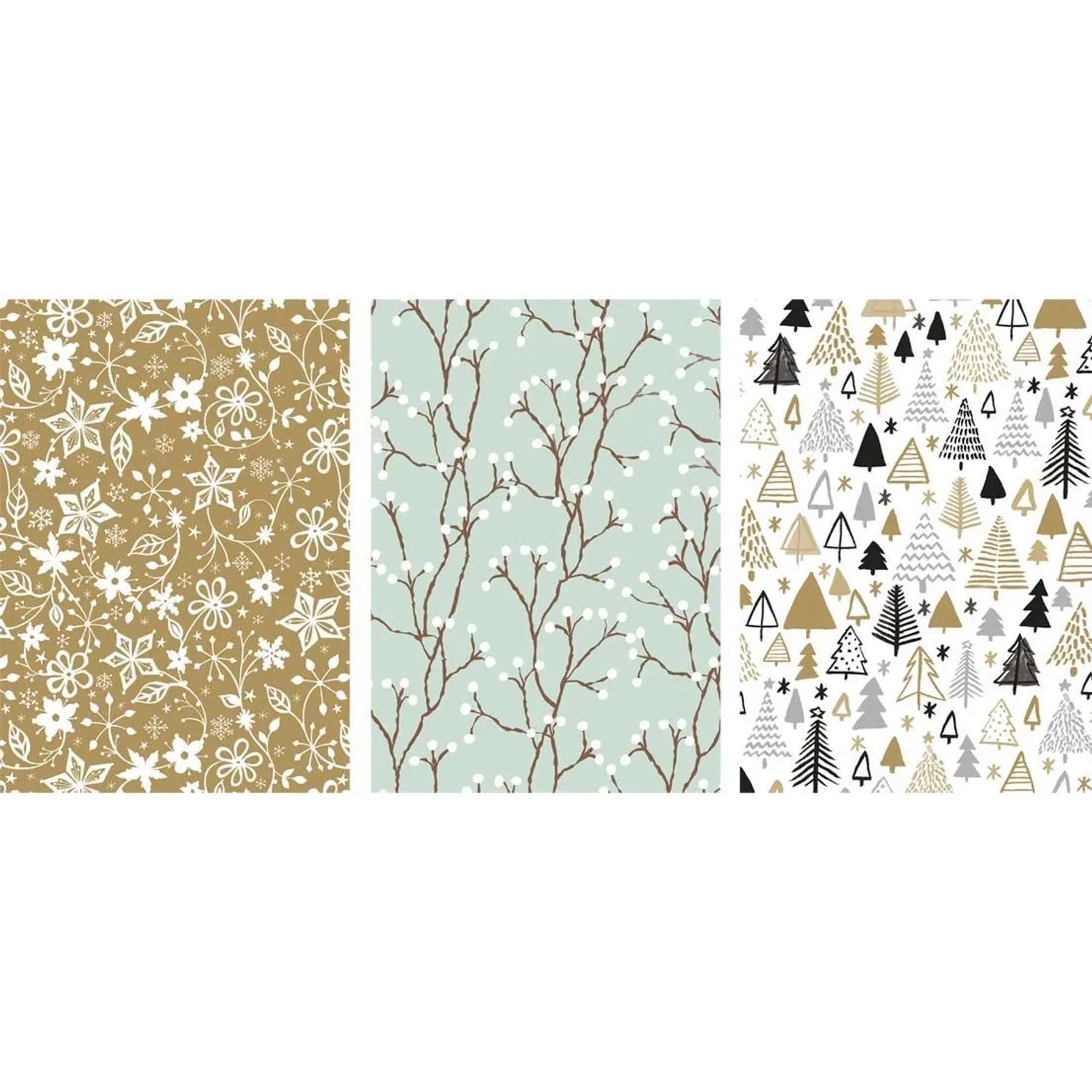 DITIPO Balicí papír Snow Forest různé motivy 70 x 200 cm, 1 sk