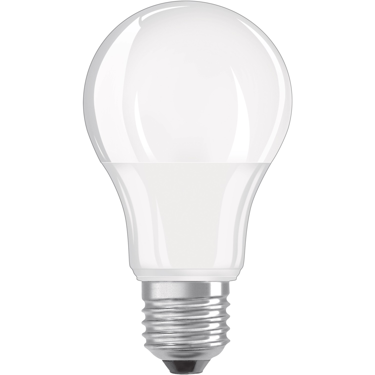 OSRAM LED žárovka Base Classic A60, E27, 8,5 W, 806 lm, 2700 K, opálová, 2 ks