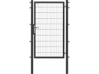 Floraworld Jednokřídlá branka Premium dvojitá výplň antracitová 120 x 200 cm