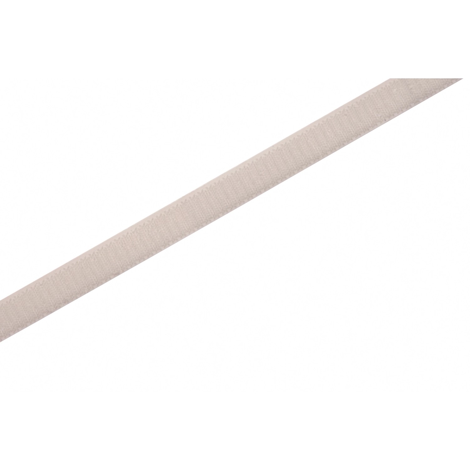 LUX Popruh se suchým zipem samolepicí bílý, šířka 20 mm - metráž