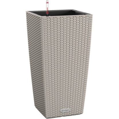 Lechuza Květináč Cubico Cottage 30 pískový, 565 x 295 x 295 mm