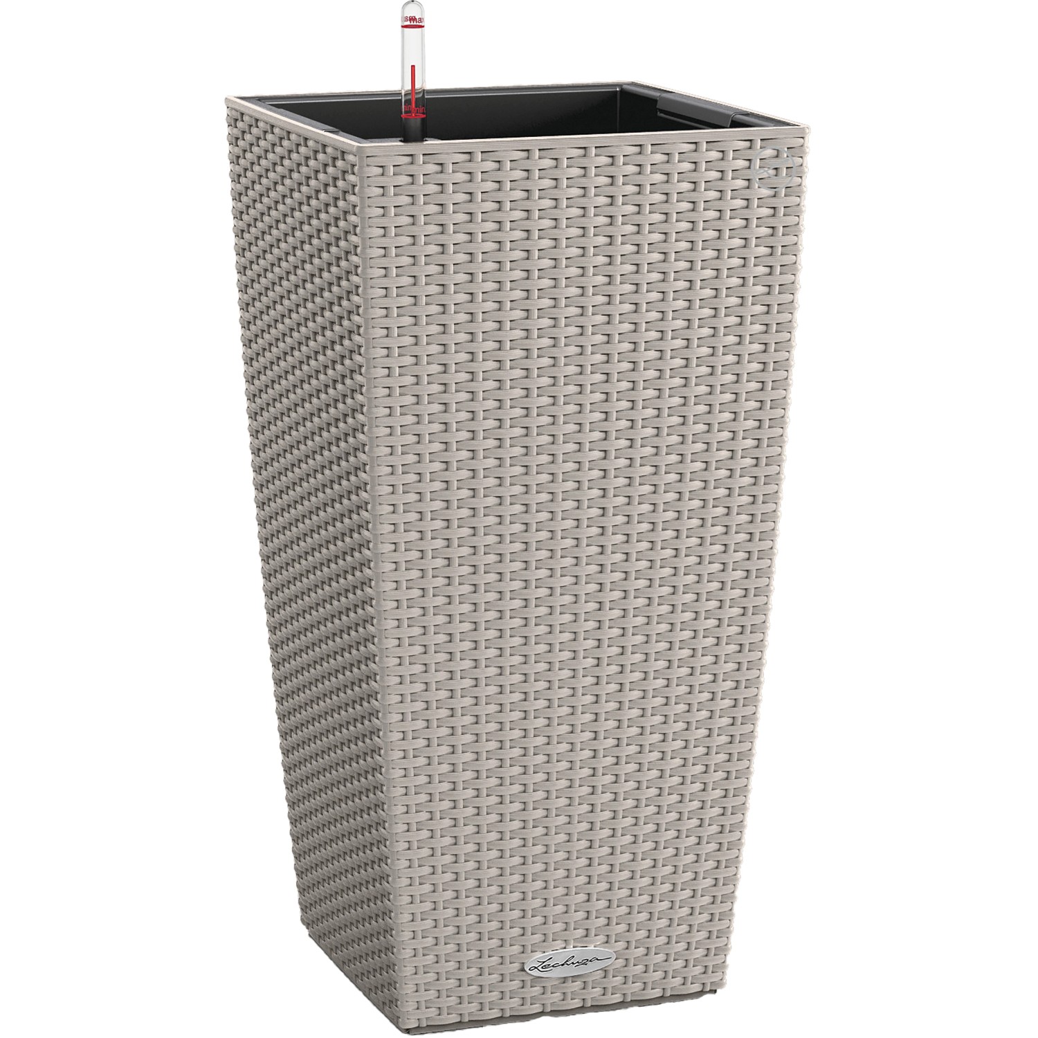 Lechuza Květináč Cubico Cottage 30 pískový, 565 x 295 x 295 mm