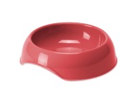 Dog Fantasy Plastová miska pro psy červená pr. 16,9 x 4,3 cm, 350 ml