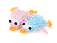 Olala Pets Hračka pro kočky se šantou - plyšová kachnička 5 cm Olala Pets Hračka pro kočky se šantou - plyšová kachnička 5 cm