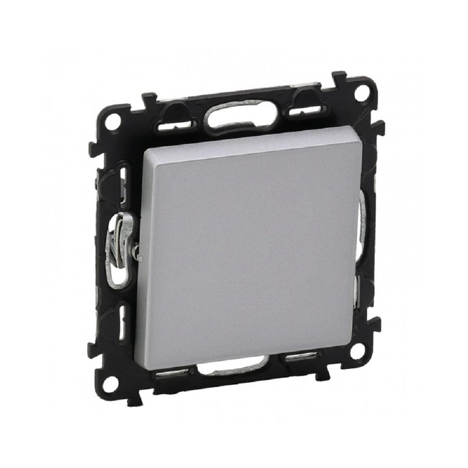 Legrand Křížový přepínač č. 7 Valena Life, 10 AX - 250 V, hliníková