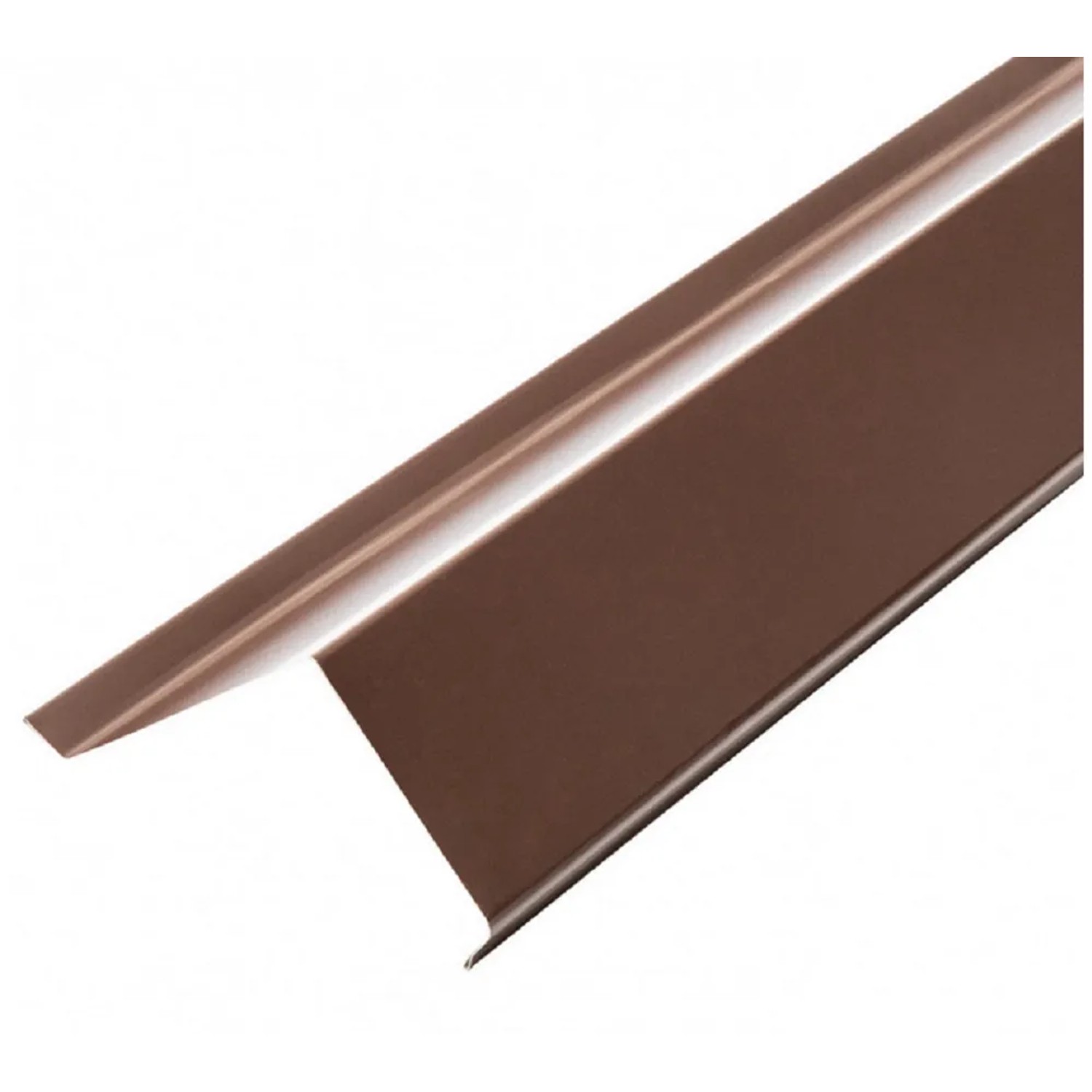 COVERNIT Štítové lemování CLASSIC vrchní RAL 8017 hnědé 2000 (1900)x100/142mm