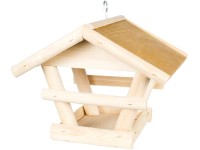 Ptačí budka s dubovou střechou Ptačí budka s dubovou střechou