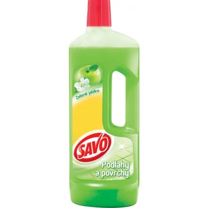 Savo na podlahy a povrchy zelené jablko, 750 ml