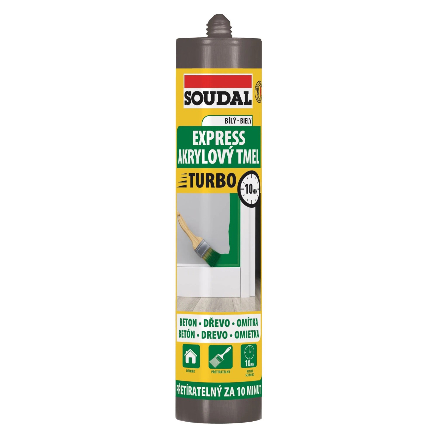 Tmel akrylový Soudal EXPRESS bílý 280 ml