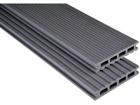 KOVALEX Terasové prkno WPC EXKLUZIV matné kamenně šedé 26 x 145 x 3000 mm