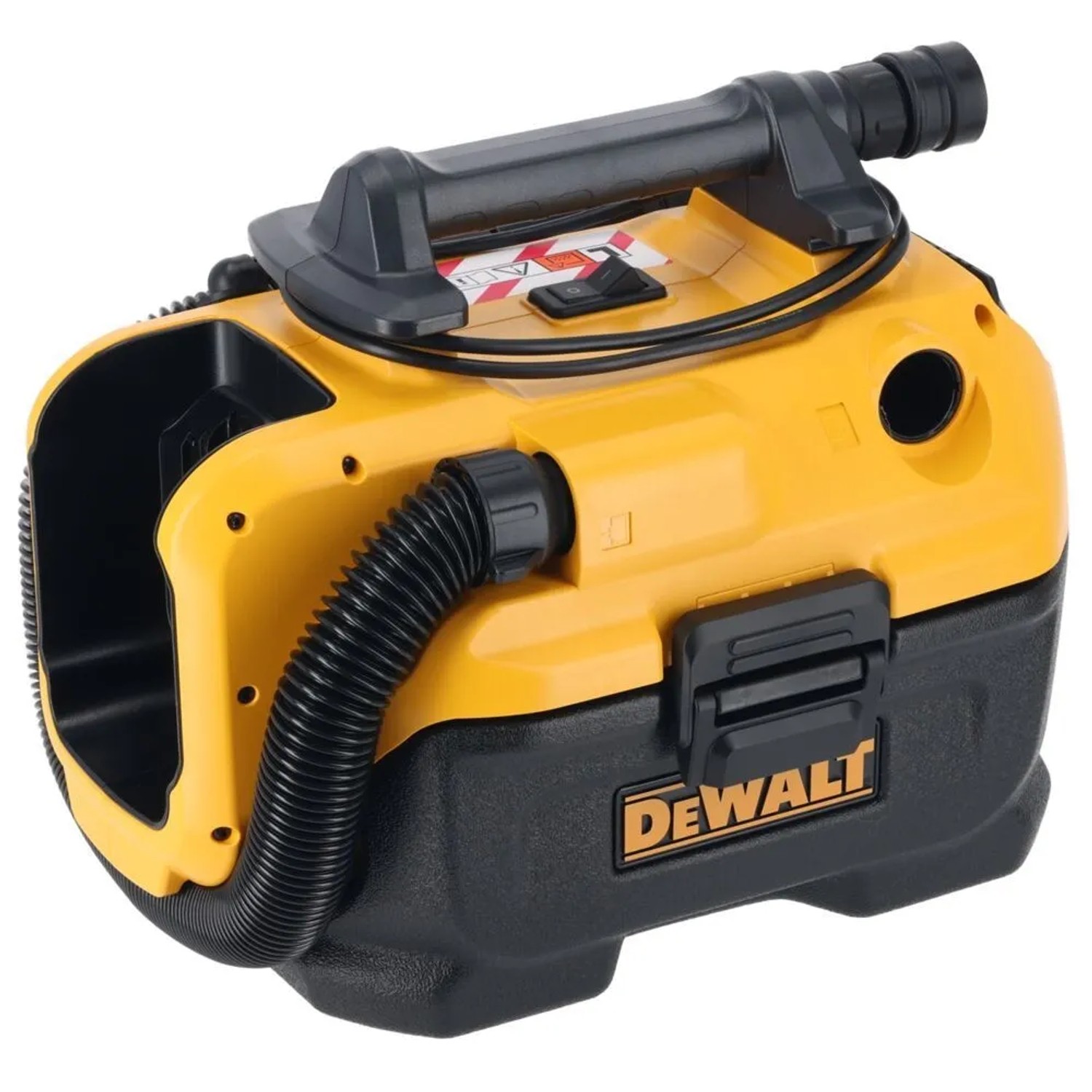 DeWALT 18V Aku/síťový vysavač pro mokré a suché vysávání DCV584L-QW Solo