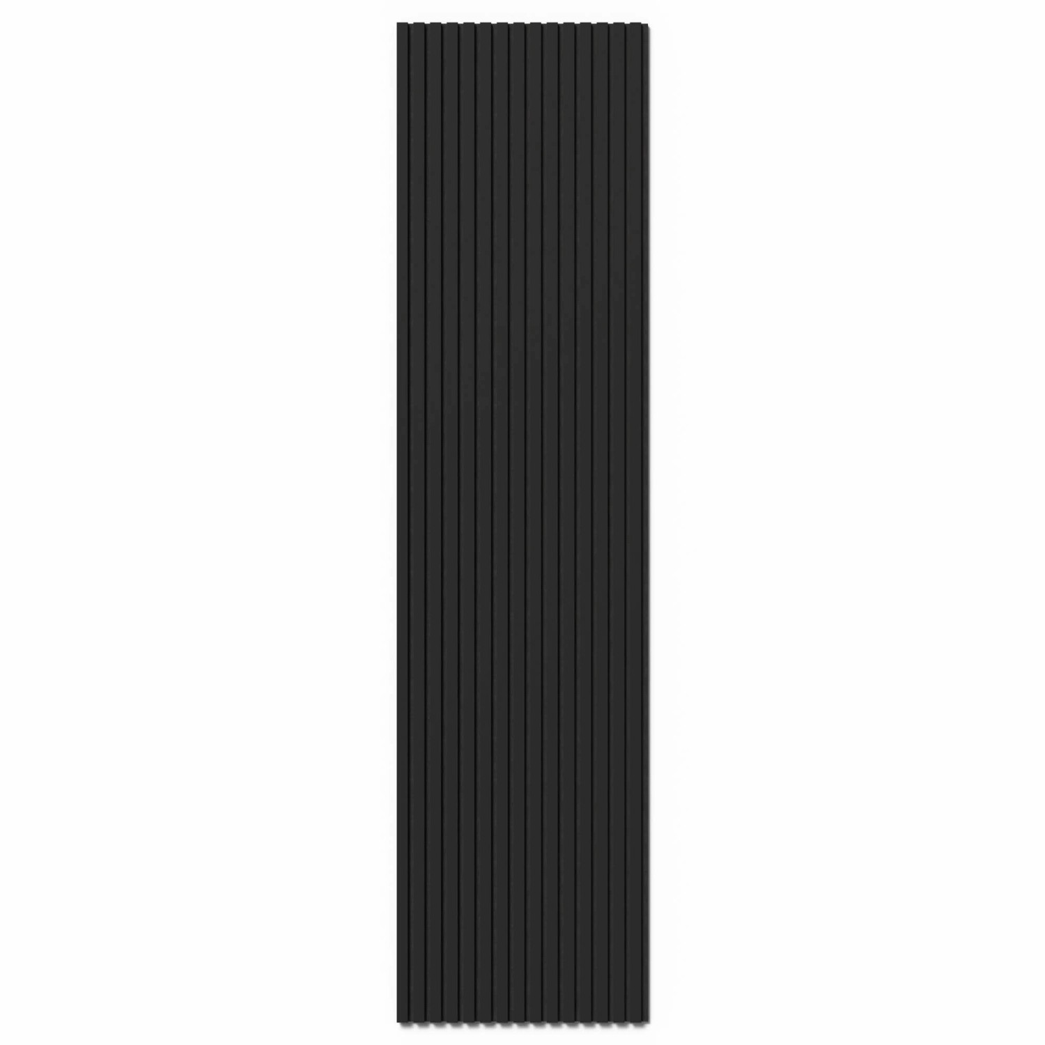 Denpanels Akustický panel FOILED Černý černá plsť 240 x 60 x 2 cm