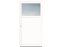 Panto Plastové vedlejší vchodové dveře Premium SMK510, bílá, 98 x 198 cm, L Panto Plastové vedlejší vchodové dveře Premium SMK510, bílá, 98 x 198 cm, L